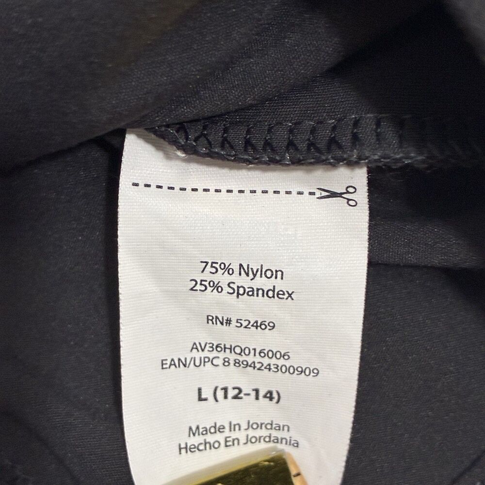 Women’s Avia SoftSculpt Jacket Large Black Full Zip Stretch Athletic Activewear - Picture 5 of 6
